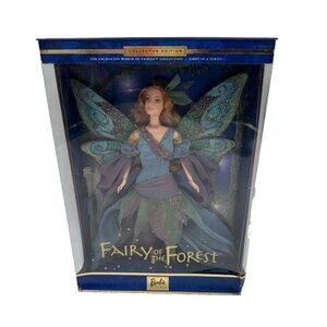 VIntage 1999 Barbie Enchanted World Fairy of the Forest Doll 1st in Series 25639